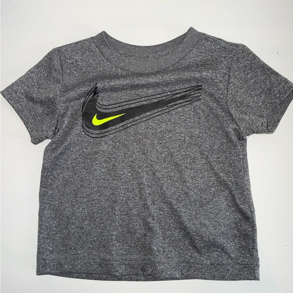 Toddler Nike Gray Dri-Fit Tee